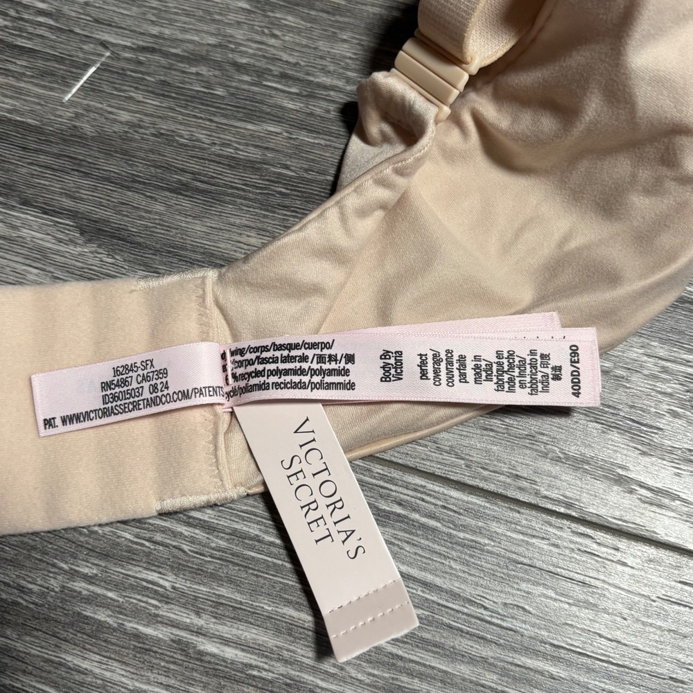 Victorias Secret Body by Victoria Perfect Coverage Bra 40DD Beige Nude 11237443 - Picture 6 of 8